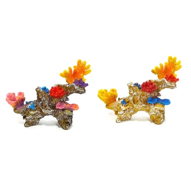 ARTIFICIAL AQUARIUM CORAL Plant Ornament Fish Tanks Decoration 38.58