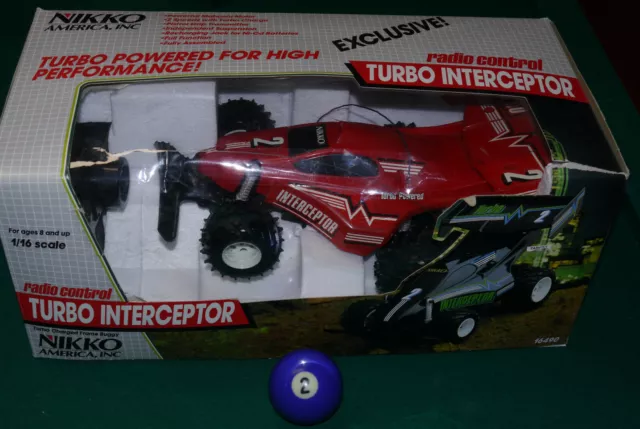 New Vintage Nikko Radio Control Turbo Interceptor Dune Buggy RC from 70s or 80's