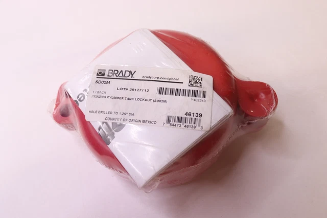 Brady Cylinder Tank Lockout SD02M