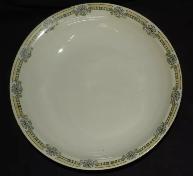 T} Plat rond / Creux * Beau service ancien Porcelaine France (Limoges? Paris?..)