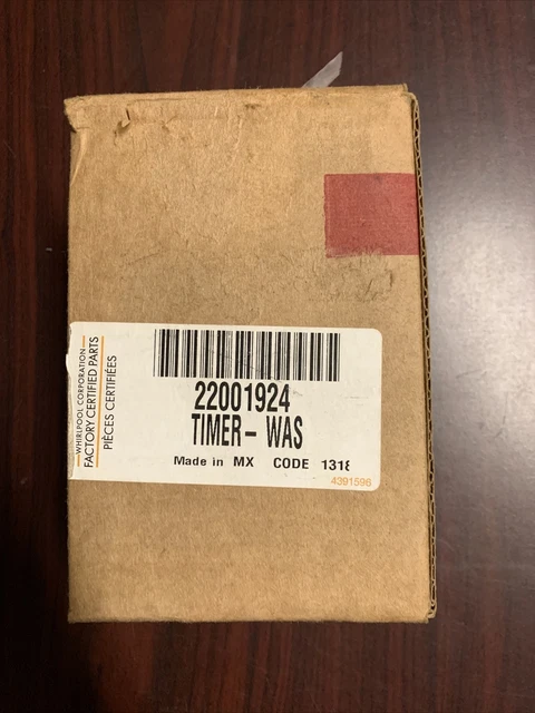Genuine OEM Whirlpool Washer Timer WP22001924 New Genuine OEM Whirlpool Washer Timer WP22001924 New