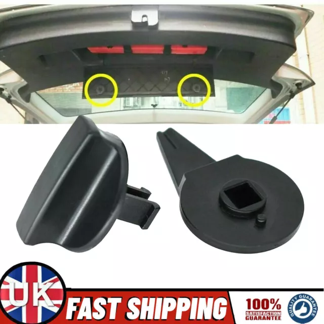 Warning Triangle Cover Turn Knob Mounting Bracket Clip Set For VW Golf Audi