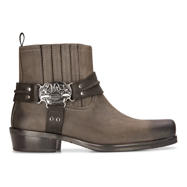 Bottes Cowboy Renegade Hi Noires En Cuir, Unisexe, Tailles 40-46 EU - Neuves Avec Emballage