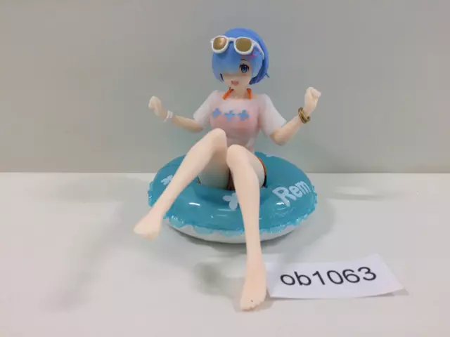 ob1063 Re:Zero Rem Aqua Float Girls Taito Figure Japan