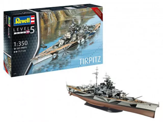Battleship Tirpitz Kit 1:350