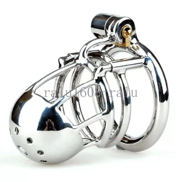 Classic Metal Short Male Chastity Cage