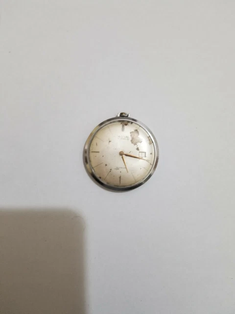 Montre Vintage Avion - Mouvement Mécanique 17 Rubis - Cadre Acier Inox - Occasion