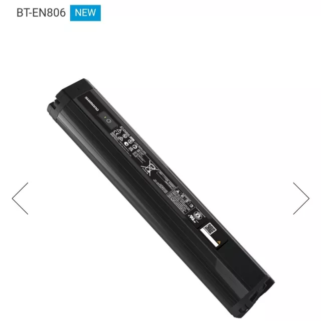 Shimano STEPS BT-EN806 battery for internal down tube; 630Wh; black