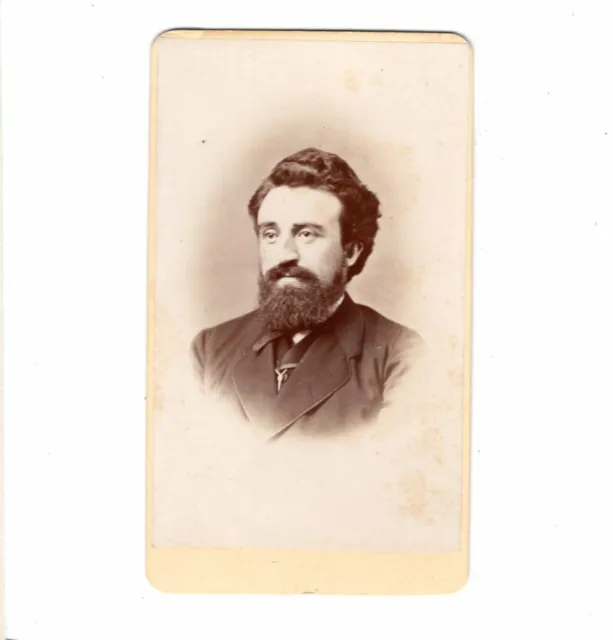 Schildknecht CDV Foto Herrenportrait - Fürth 1870er