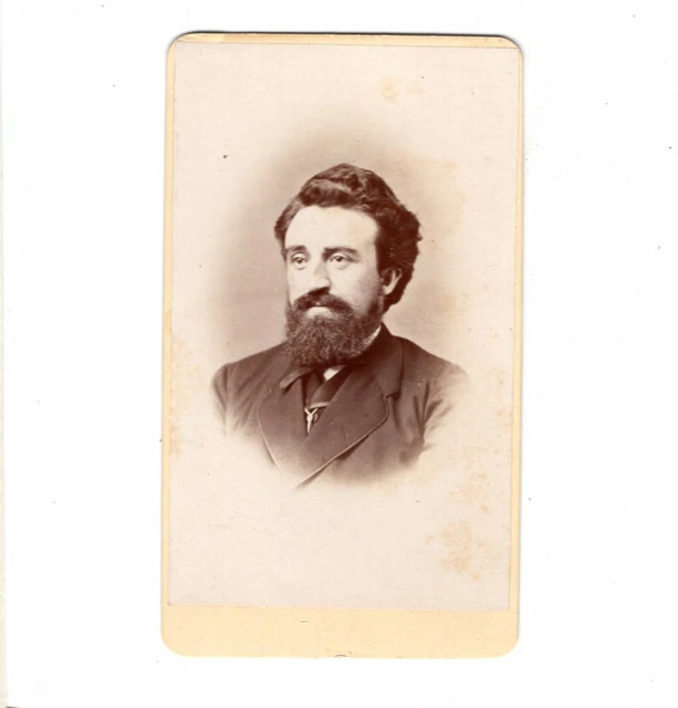 Schildknecht CDV Foto Herrenportrait - Fürth 1870er