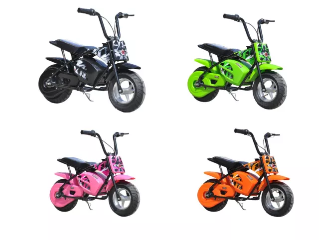 MINI V LO LECTRIQUE Enfant 250W Mini Moto Pit Scrambler V lo 24V