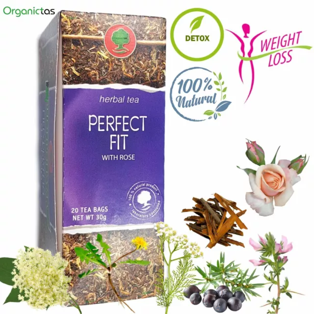 HERBAL SLIMMING & DETOX TEA for Natural Weight Loss, Detoxification, Sliming etc