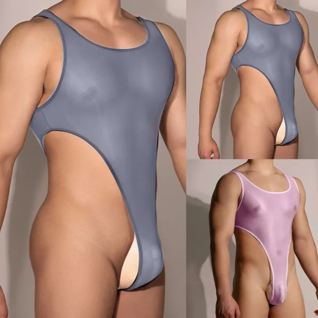 Maillot de bain tendance pour hommes body body string sans dos extensible justau