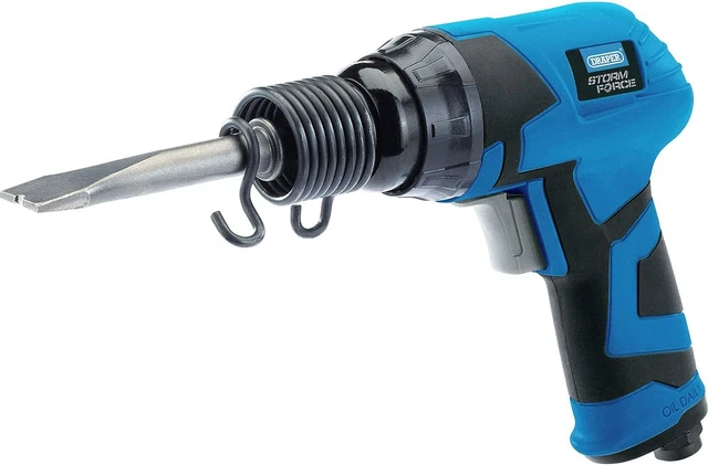 Draper 65142 Kit scalpello e scalpello composito Storm Force, Blu, 6,0 cm*17,4