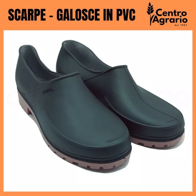 Stivali bassi da lavoro in gomma scarpe impermeabili uomo donna scarpa in PVC