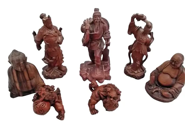 Antique Chinese High Quality Carved Figurines