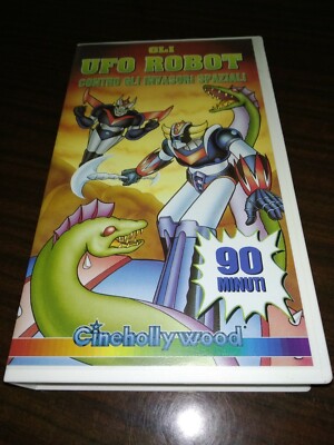VHS GLI UFO Robot Contro Gli Invasori Spaziali EUR 8,00 PicClick IT