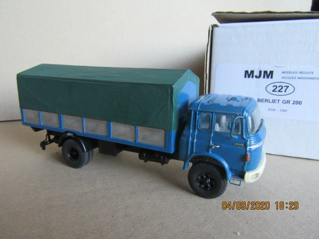 Miniature Berliet 15HP 1921 - Kit Monté Teckni France - Échelle 1/43 - Voiture Ancienne