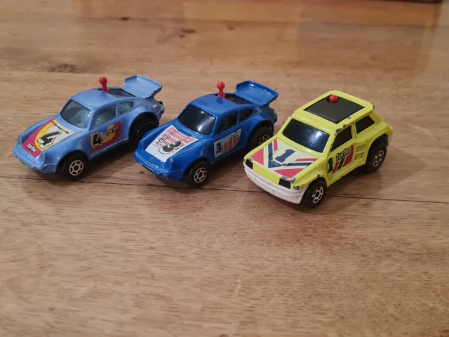 Majorette Kit 5 Coches Vintage Racing - Modelos Metálicos De Colección Con Rueda Libre Coches De Juguete Con Piezas Móviles