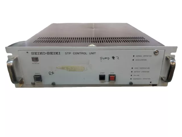 Edwards/Seiko Seiki SCU-400 Turbomolecular Pump Control Unit STP Vacuum 110V