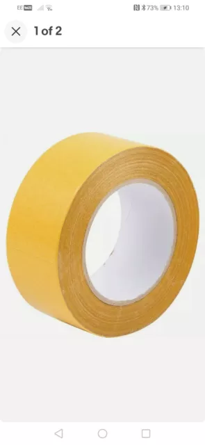 Extra Strong Ultra Thin Reinforced Double Sided Tape 25,50 & 85mm x 50m