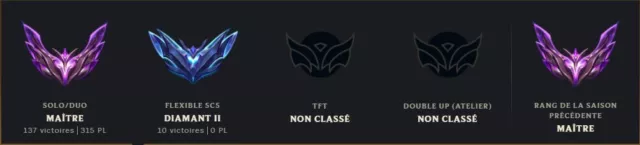 S14 LoL Account EUW / Master 315 LP / 54% WR / +20 PL GAINS / JGL Acc