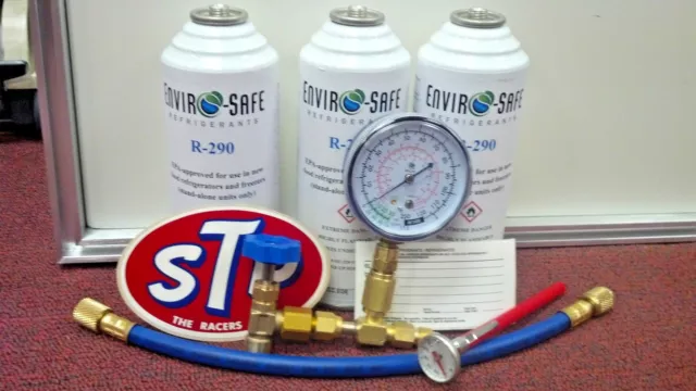 Enviro-Safe R-290 Name Change R290 Refrigerant, (3) CAN KIT C