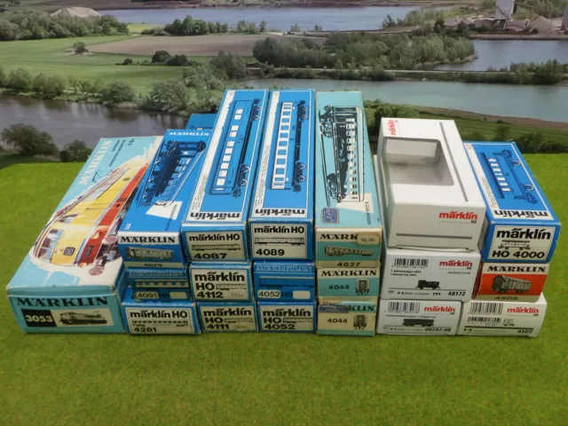 Märklin H0 Konvolut verschiedene Leerverpackungten  (QN) D1022