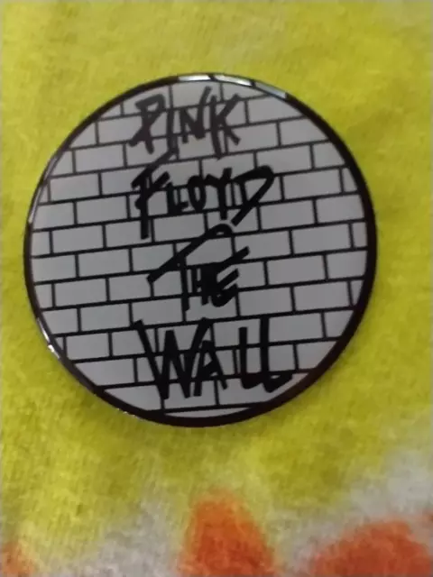 Pink Floyd The Wall 1 5/8 of an inch Metal Back - Acrylic Front Sticker