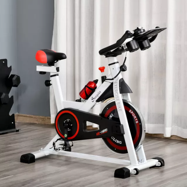 8kg Flywheel Exercise Bike Racing Bicycle Adjustable Trainer Fitness Cycle