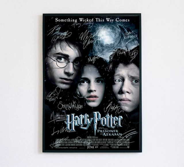 HARRY POTTER AND The Prisoner Of Azkaban Full Cast Signed Autograph Print A5 A4 £5.00 - PicClick UK