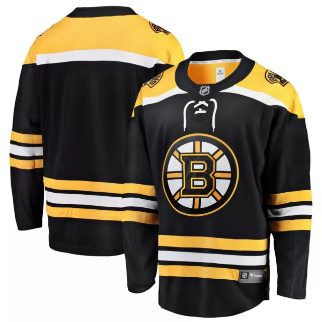 NHL Trikot Jersey Boston Bruins Breakaway Fanatics Eishockey schwarz