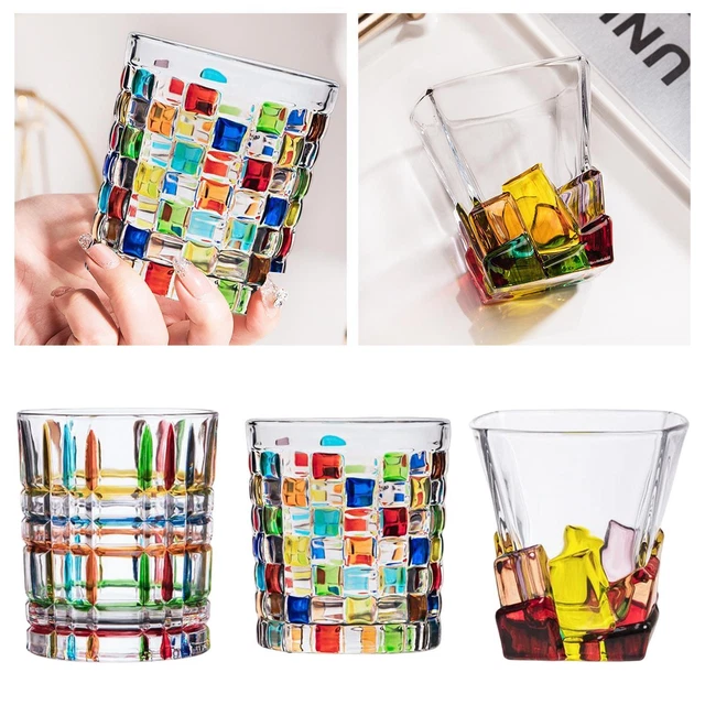 Amosfun Lot De 2 Verres à Liqueur Vintage En Alliage De Zinc Pour