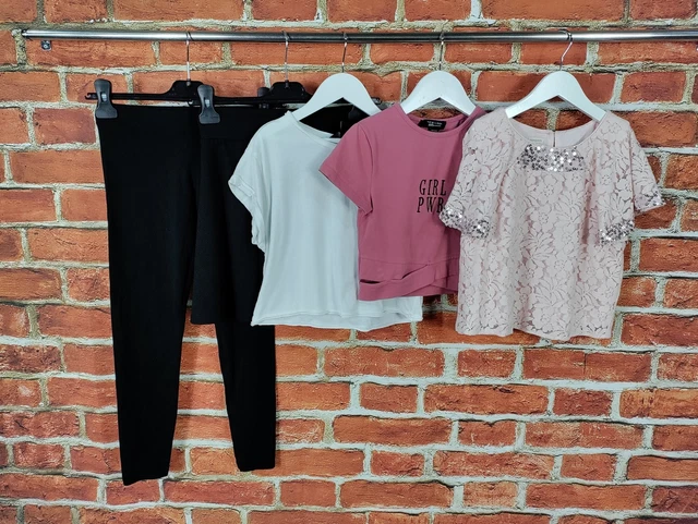 Girls Bundle Age 10-11 Years Monsoon M&S Etc Skirt Leggings T-Shirts Kids 146Cm