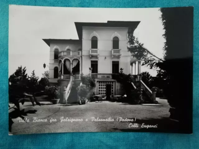 Villa Bianca Tra Galzignano E Valsanzibio - Colli Euganei - Cartolina D' Epoca