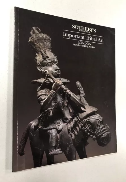 catalogue de vente Sotheby’s Important Tribal Art London