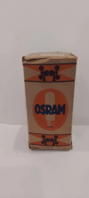Bombilla de proyección proyector DLC OSRAM Nitra de colección 112v 500w nuevo de lote antiguo