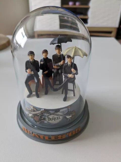 The Beatles Franklin Mint Dome. Beatles 65. Two Umbrellas Broken Off.