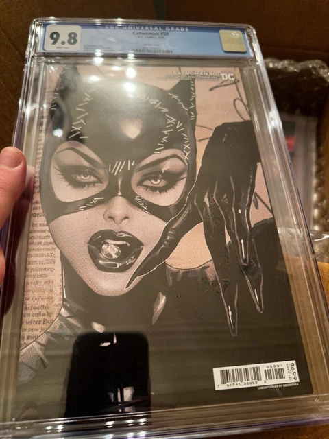 CATWOMAN #50 (2023) CGC 9.8 Gorgeous Sozomaika Variant Cover
