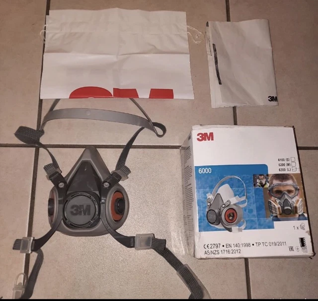 Demi masque 3m 6200