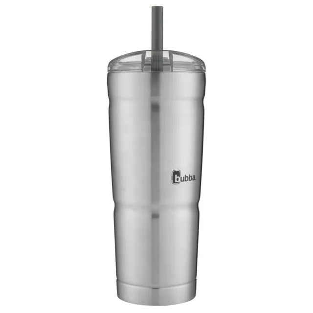 Bubba Envy S Insulated Stainless Steel Tumbler with Straw, 24oz ? This Travel Mu