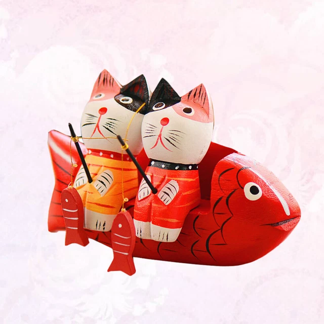 Statuetta Di Gatto In Cristallo Rosa Naturale - Pietra Curativa, Decorazione Per Casa, Regalo Per Amanti Dei Gatti (1.5 Pollici)