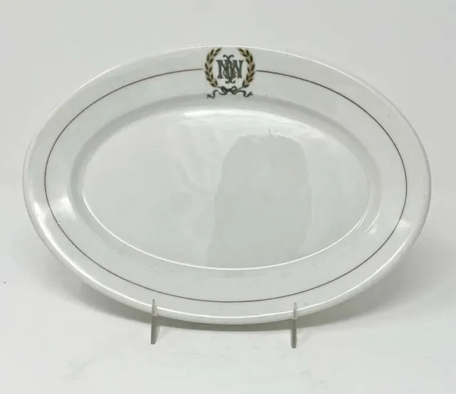 Norfolk & Western Ry 1910 Bristol Pattern Platter-Mint