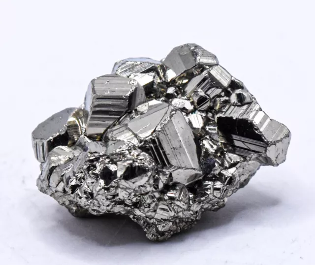 29mm Eisen Pyrit Cubes Cluster Funkelndes Natürlich Edelstein Kristall Mineral -
