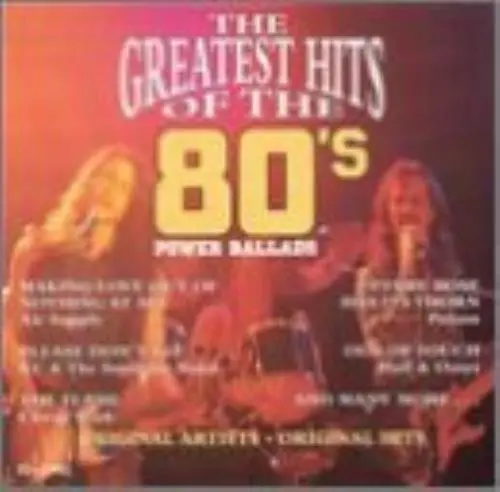Various Artists : The Greatest Hits of the 80s: Power Ballads (Vol. 5) CD