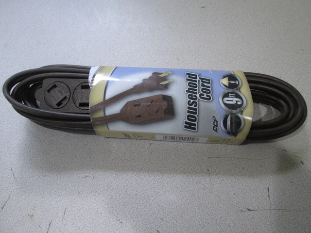 Cable Coleman 09402 9' 16/2 marrón cubo interior cable de extensión grifo, no 9402