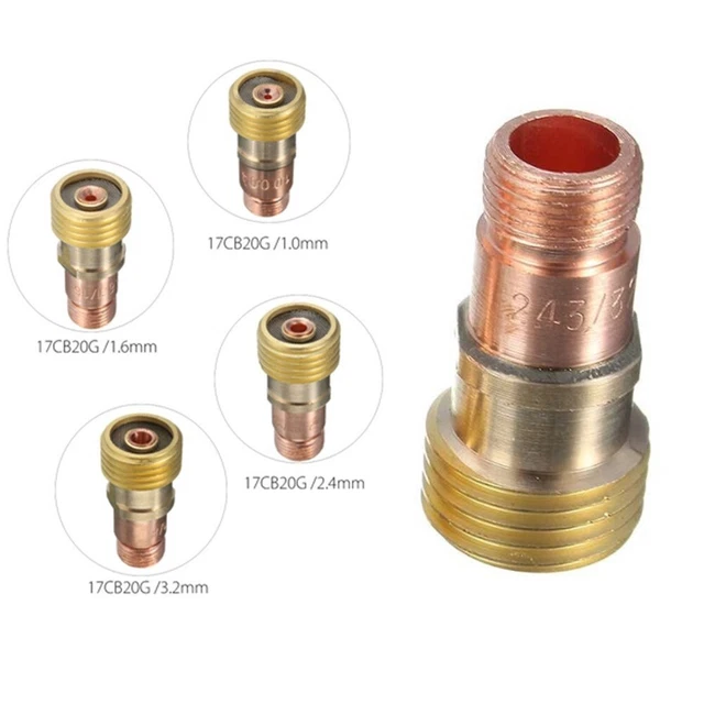 Lot De 69 Torches De Soudage TIG - Lentille à Gaz Stubby #10 Pyrex - Accessoires Pour Torche De