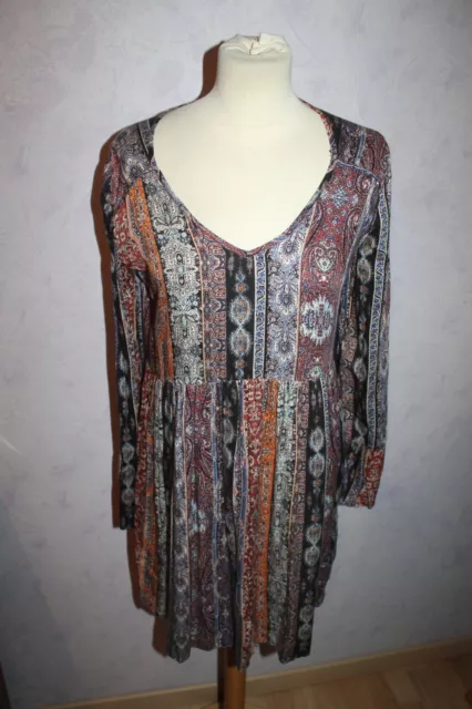 Robe Courte Femme °°°  Bershka °°°  Taille S . Hippie/Boheme