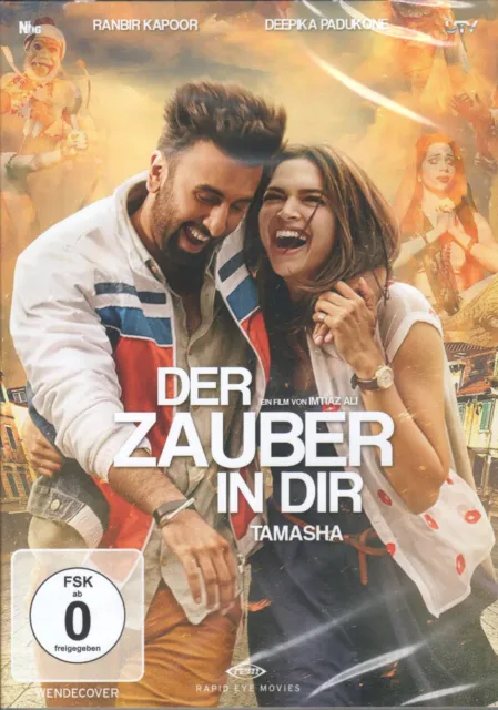 TAMASHA / DER ZAUBER IN DIR - Orginal Bollywood DVD - Deepika Padukone & Ranbir