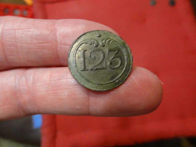 Rare bouton militaire 1er Empire  GM